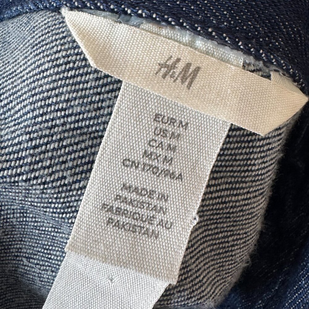 H&M Dark Denim Blouse - Picture 6 of 6